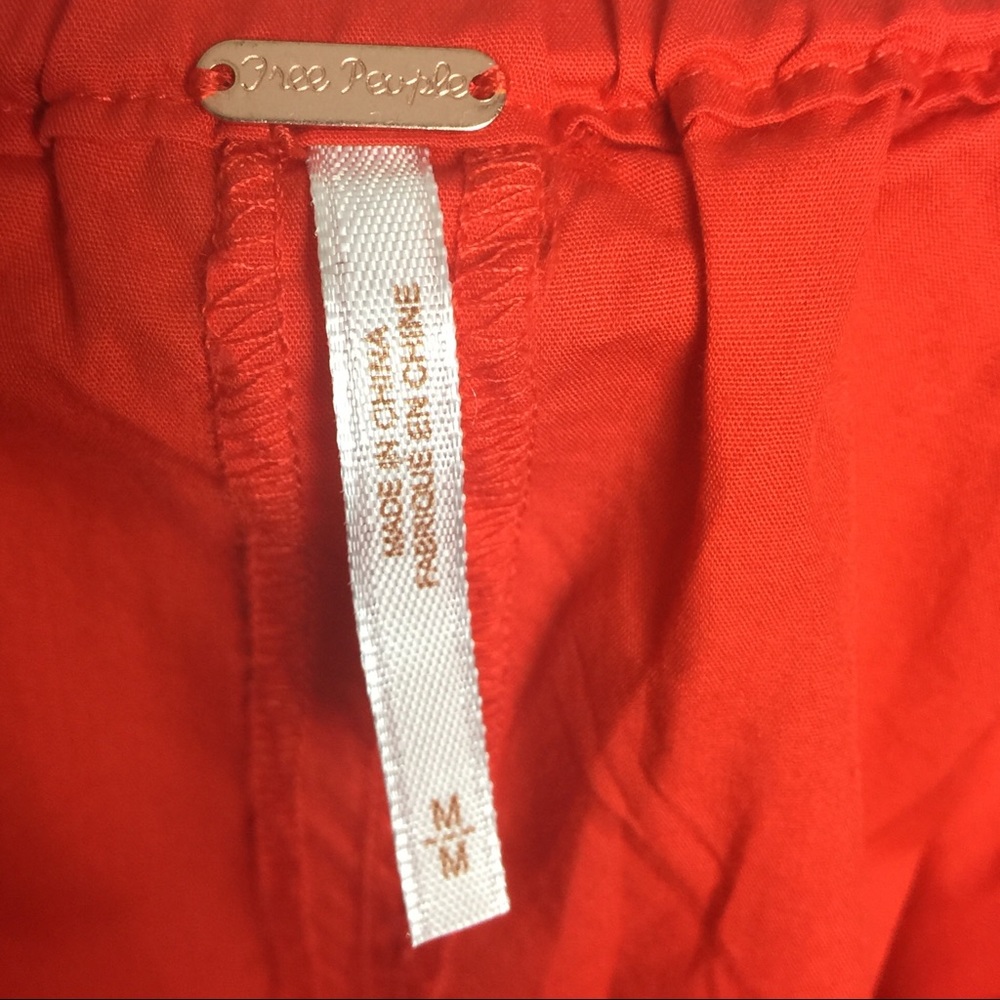 NWT FREE PEOPLE | SHOW ME SOME SHOULDER  Red | Med - Picture 7 of 8